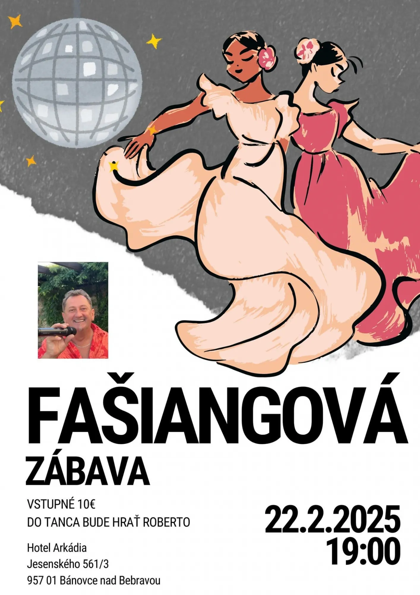 Fašiangová tanečná zábava