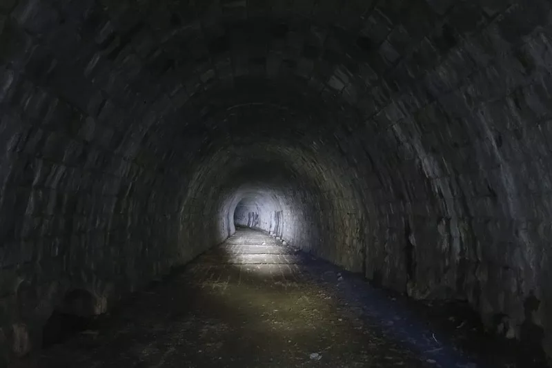 Slavosovsky tunel - prehliadka tunela