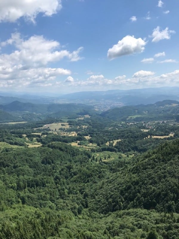 Turistika cez via ferrata na Skalke