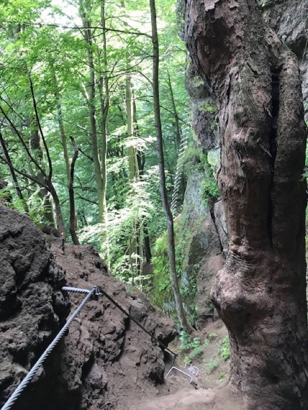 Turistika cez via ferrata na Skalke