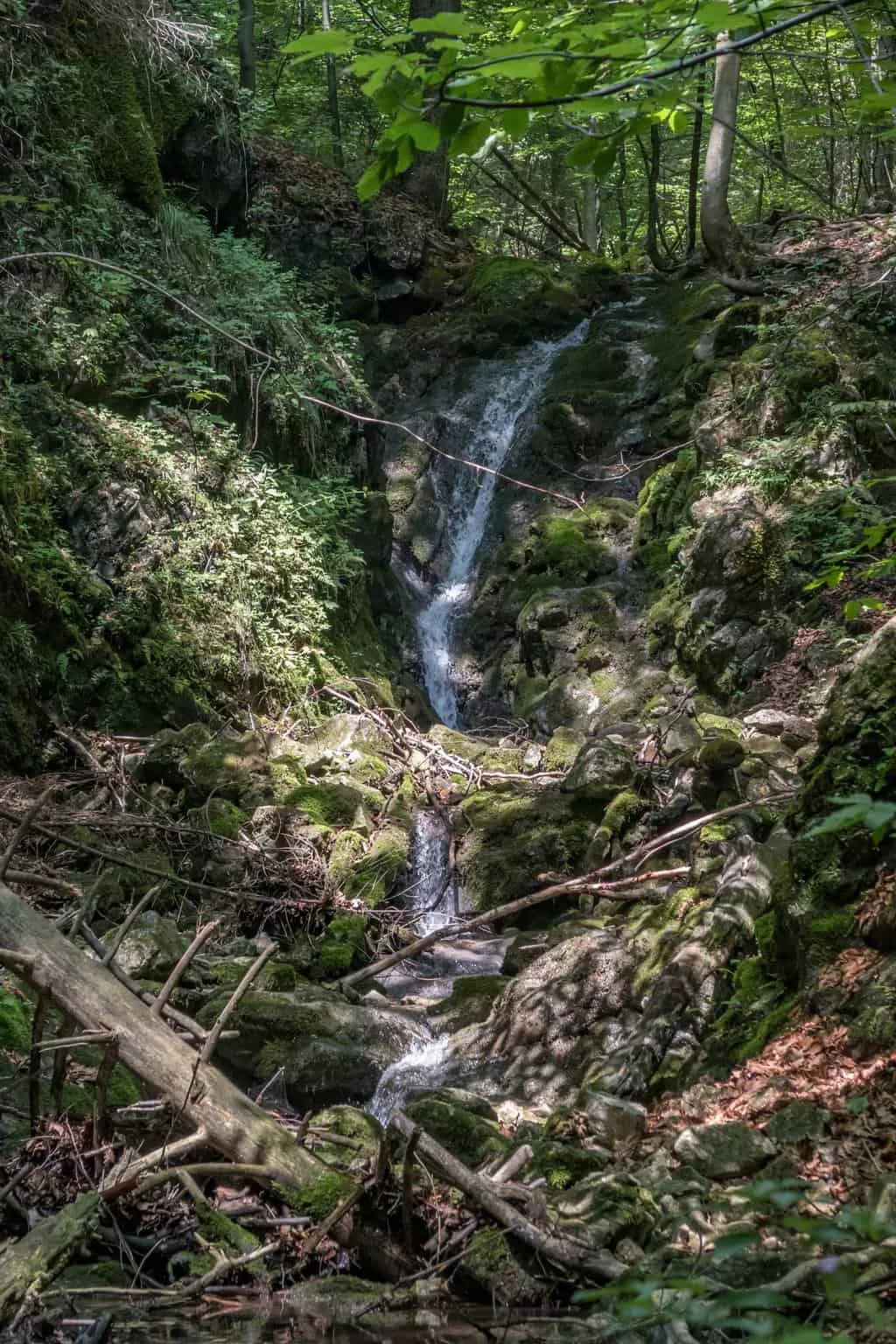 Zejmarska roklina - vodopad