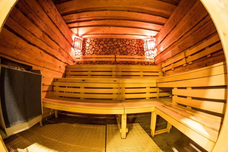 Drevena sauna