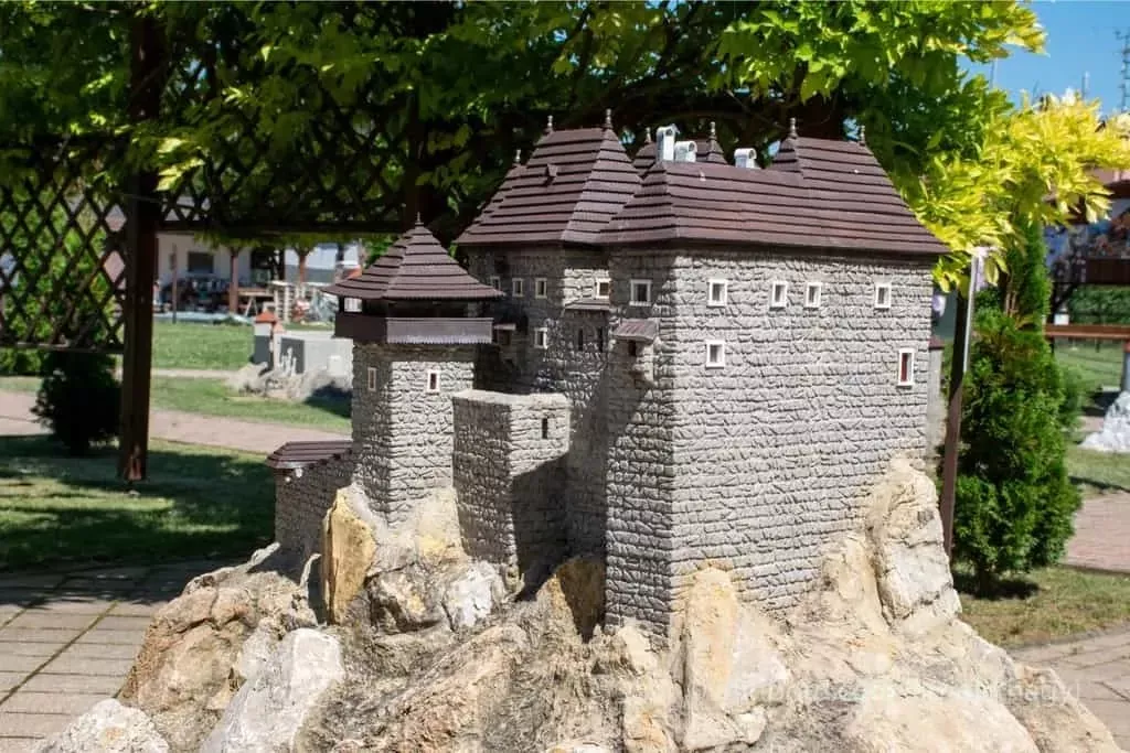 Model hradu Hricov