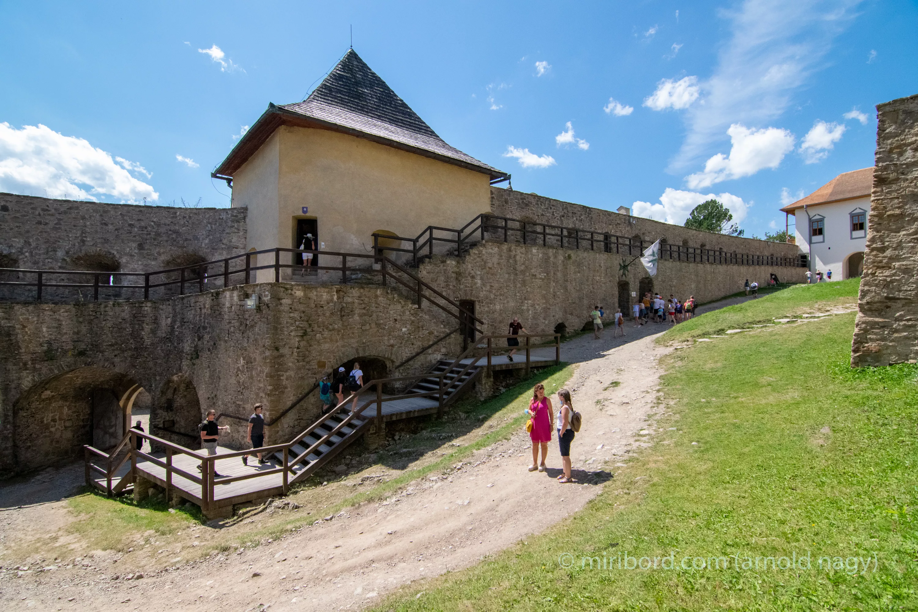Areal hradu Stara Lubovna