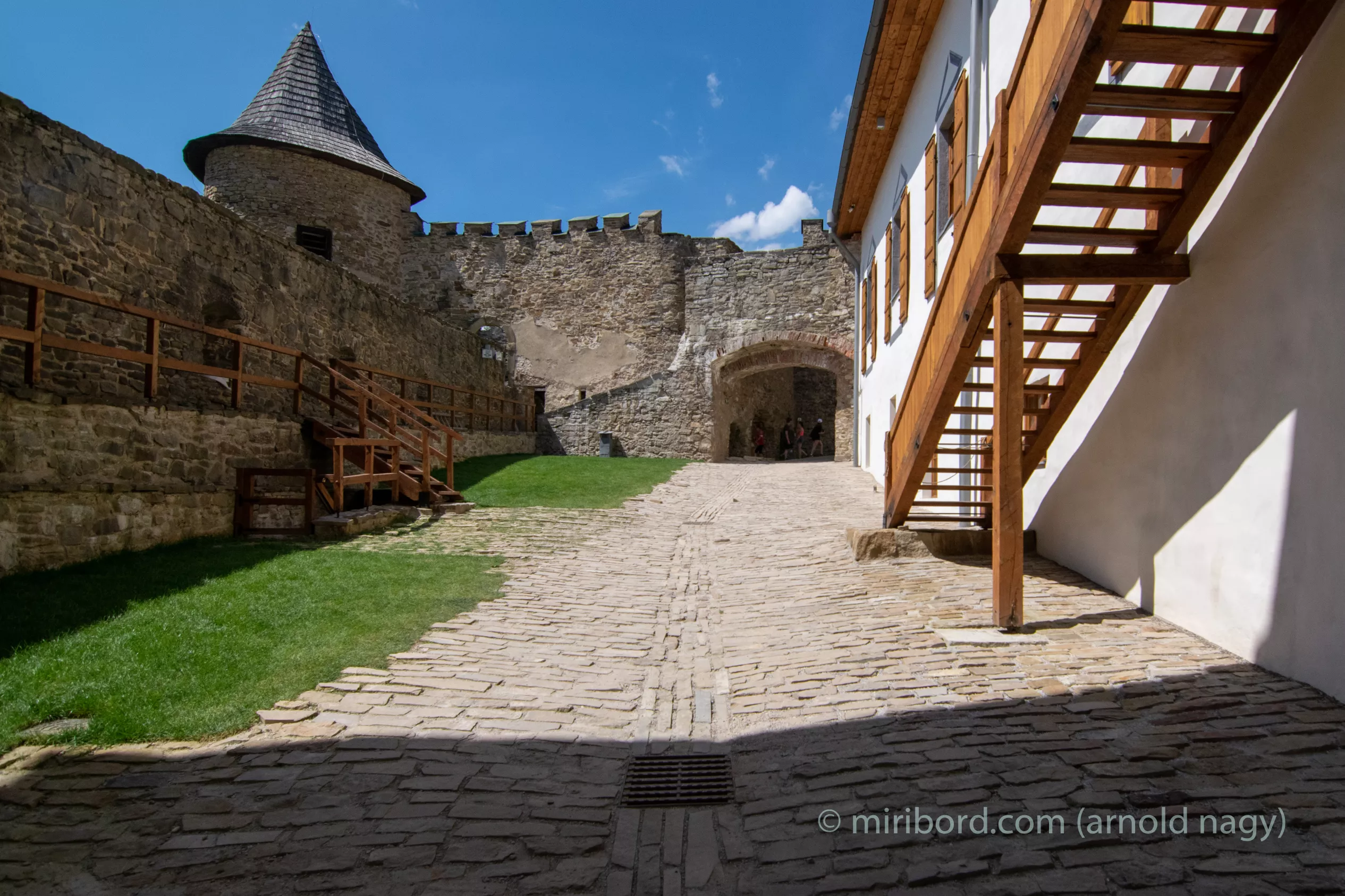 Areal hradu Stara Lubovna