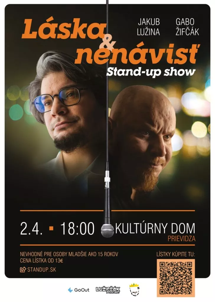 Stand-up show Lužina a Žifčák: Láska a nenávisť