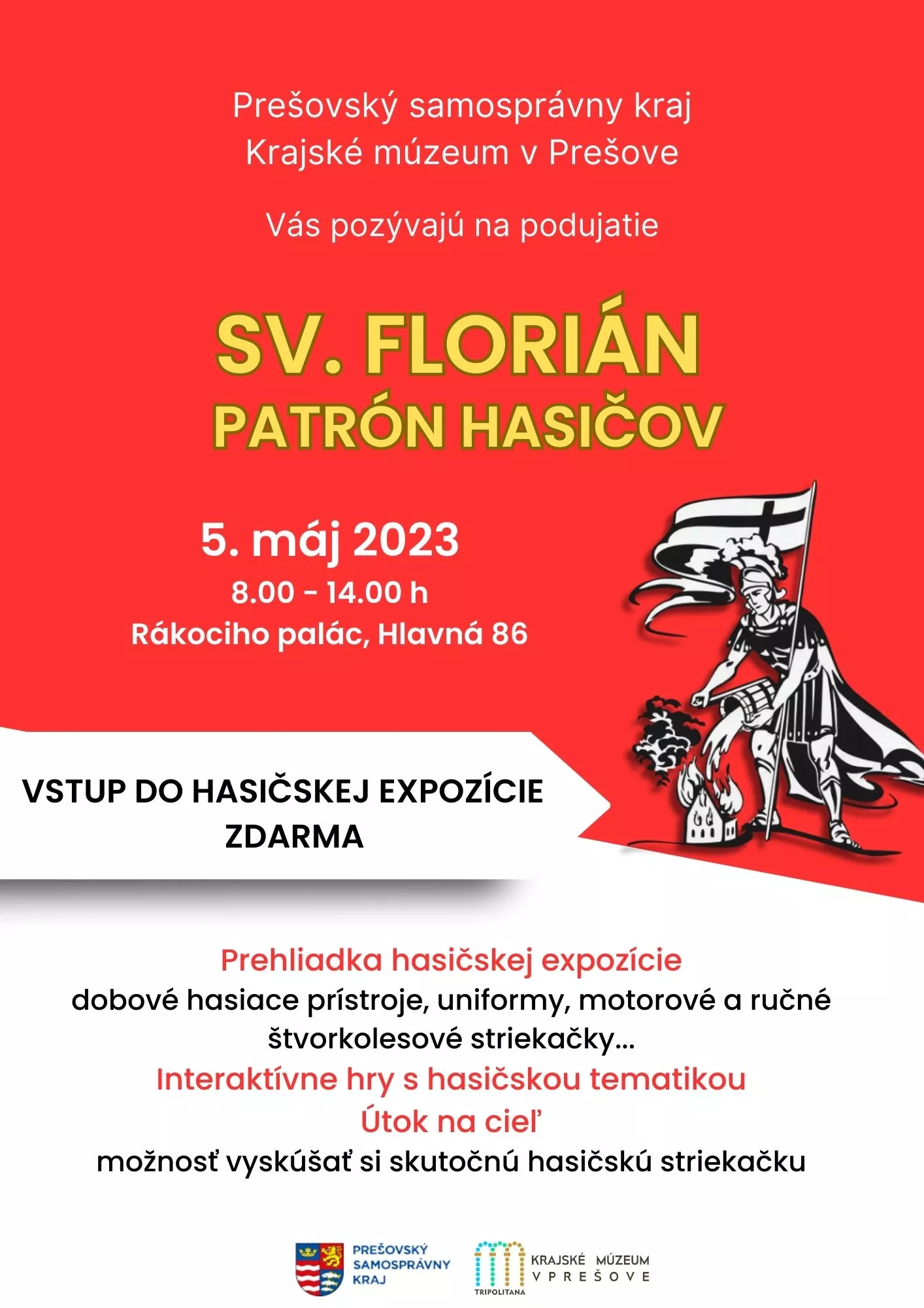 Sv. Florián - patrón hasičov