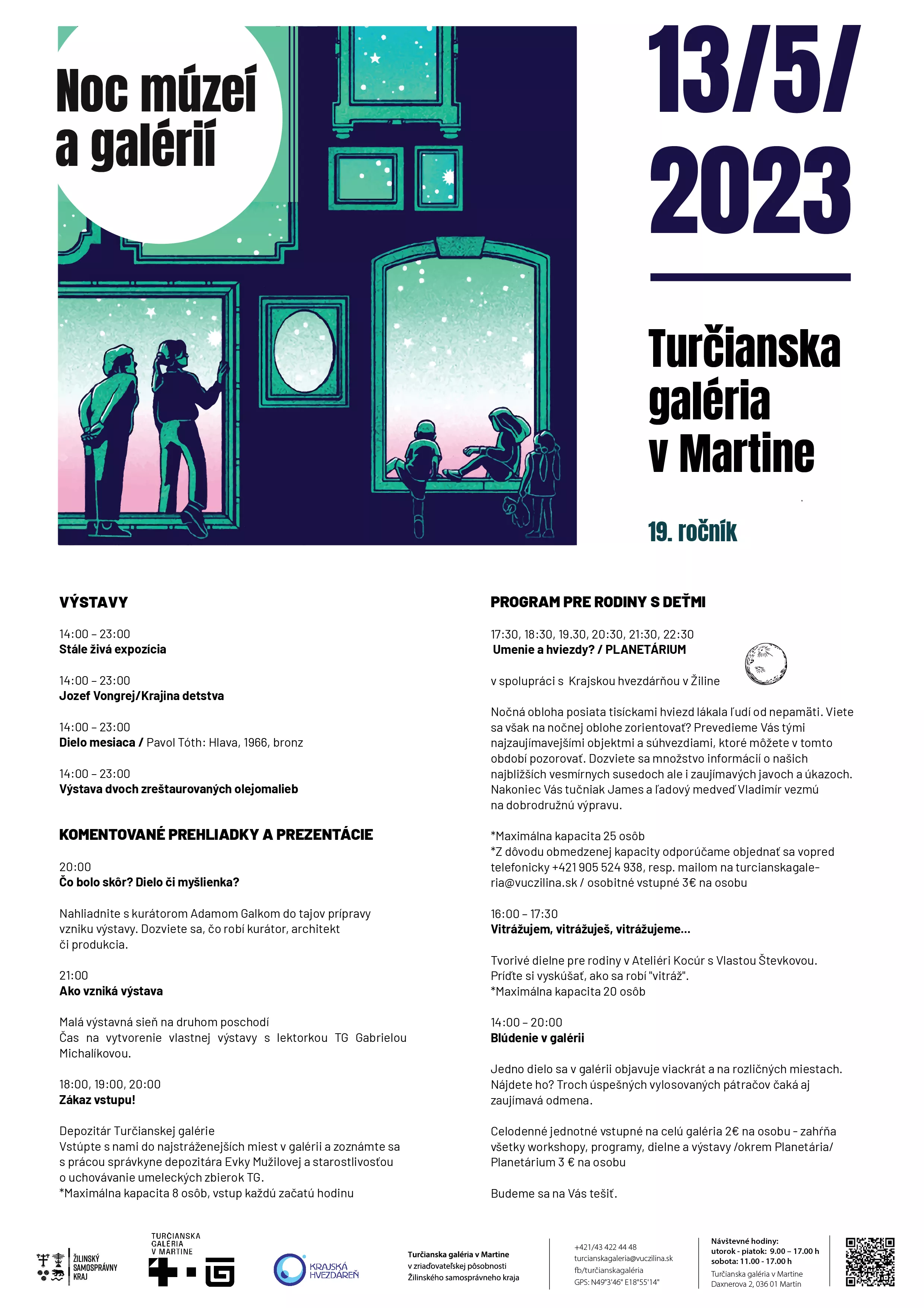 Noc múzeí a galérií 2023