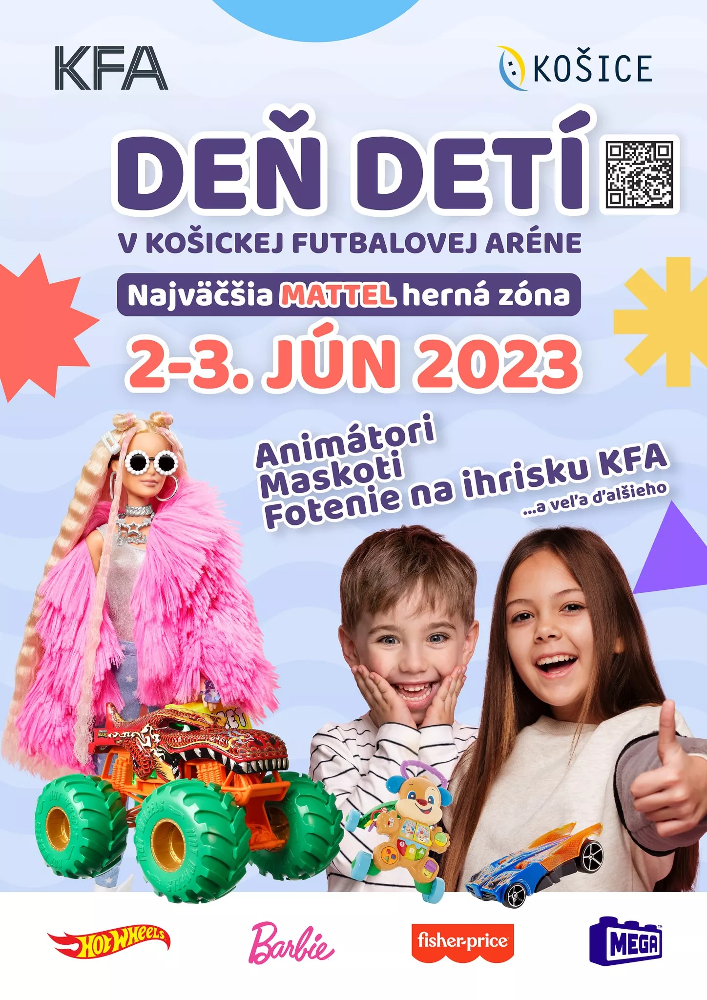 Deň detí v Košickej futbalovej aréne 2023