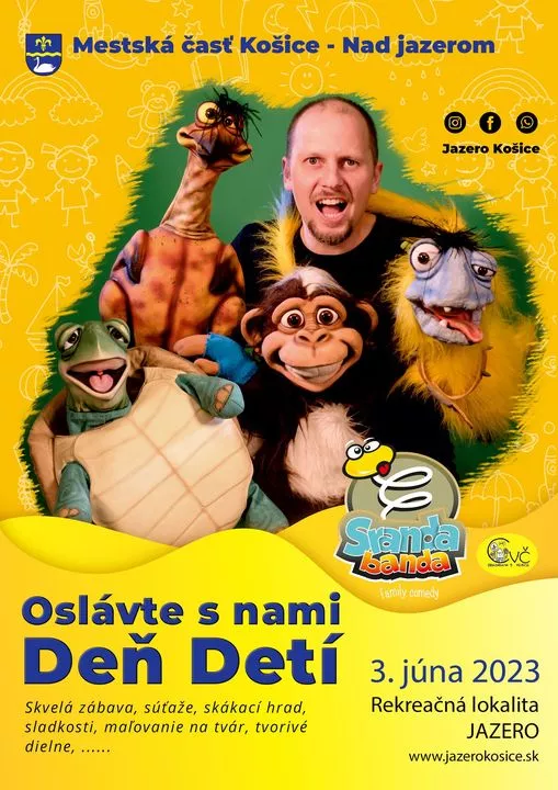 Deň detí v rekreačnom stredisku - JAZERO v Košiciach