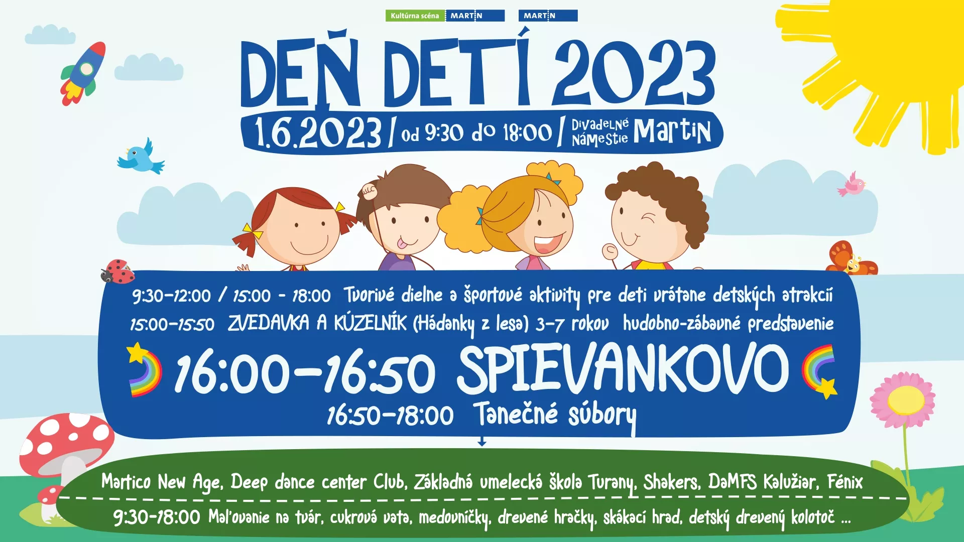 Deň detí Martin 2023