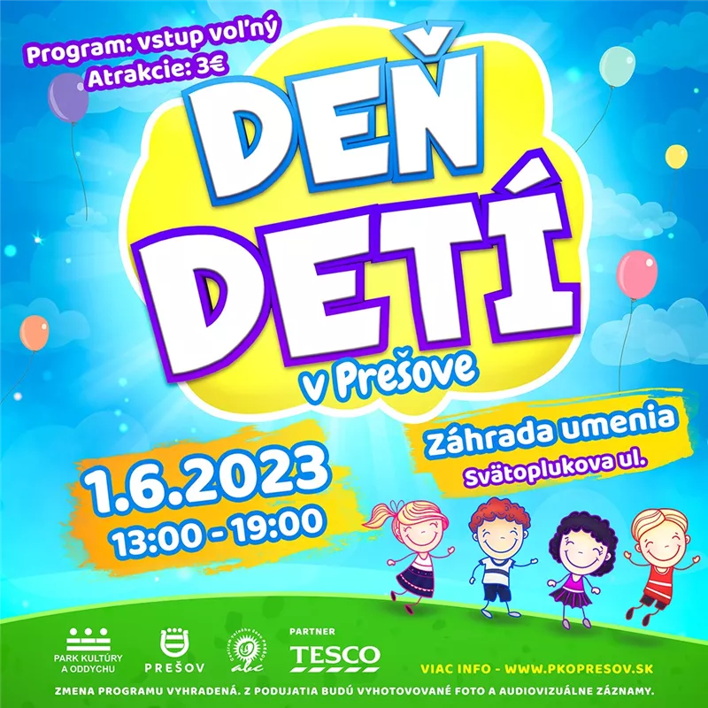 Deň detí v Prešove 2023