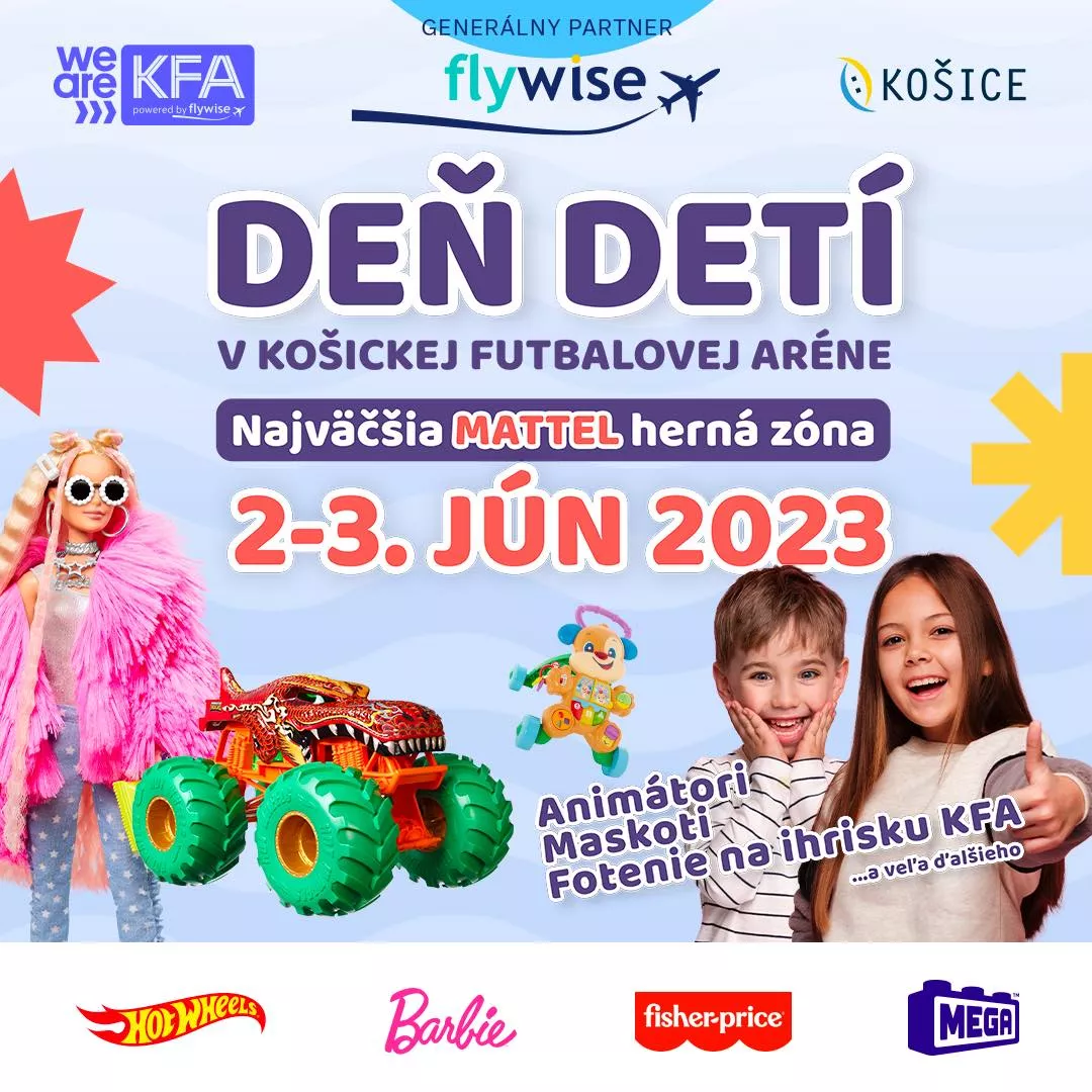 Deň detí v Košickej Futbalovej Aréne 2023