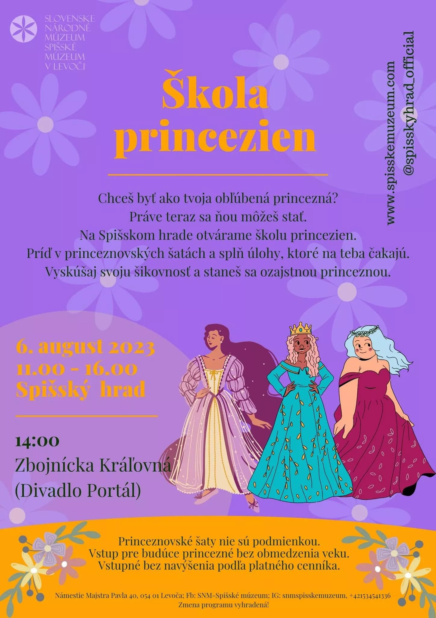 Škola princezien 2023