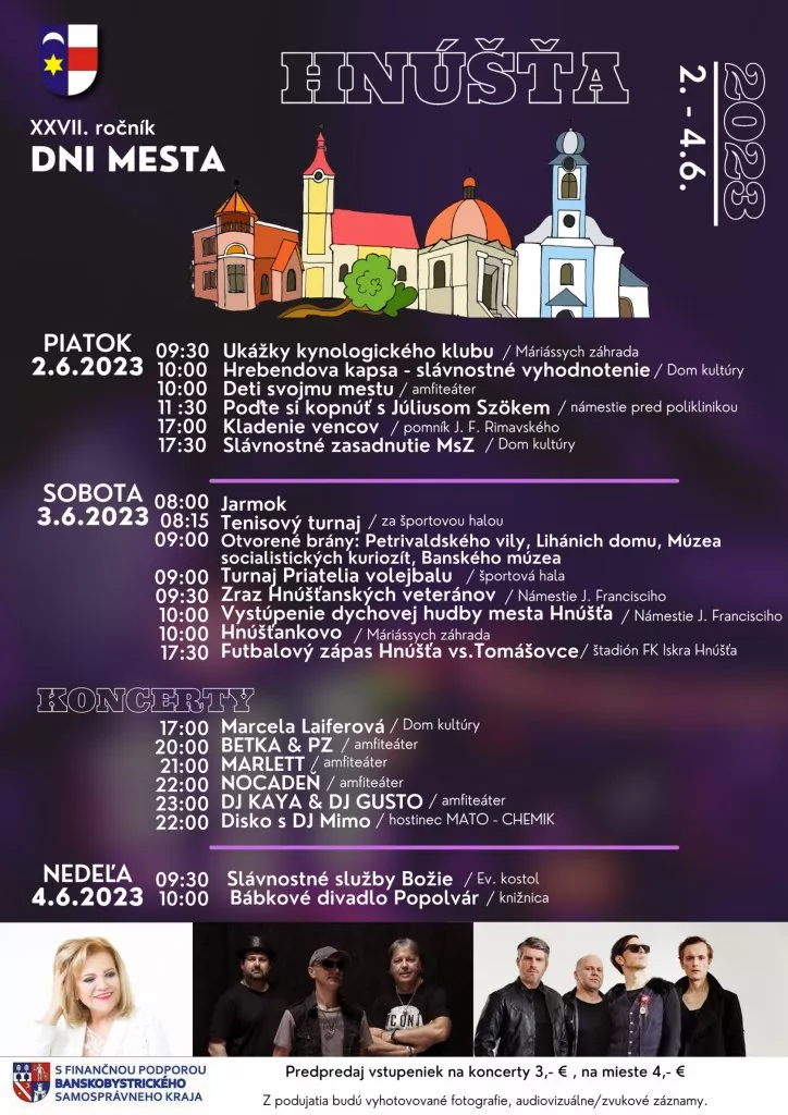 Dni mesta Hnúšťa 2023