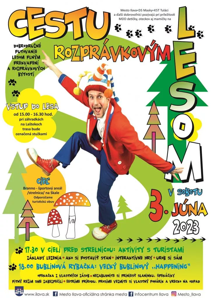 Cesta rozprávkovým lesom v Ilave 2023