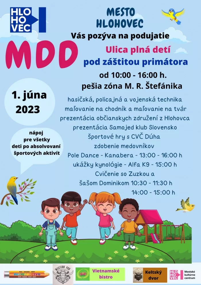 Medzinárodný deň detí v Hlohovci