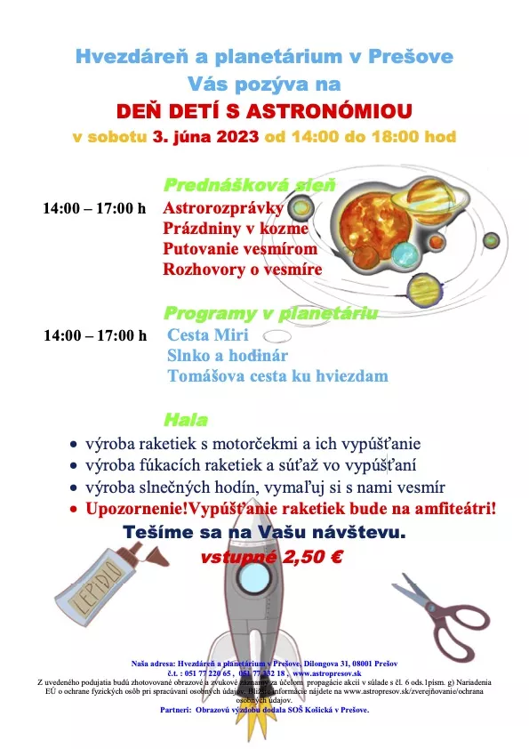 Deň detí s astronómiou 2023