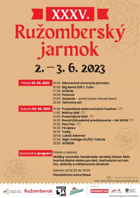 Ružomberský jarmok 2023