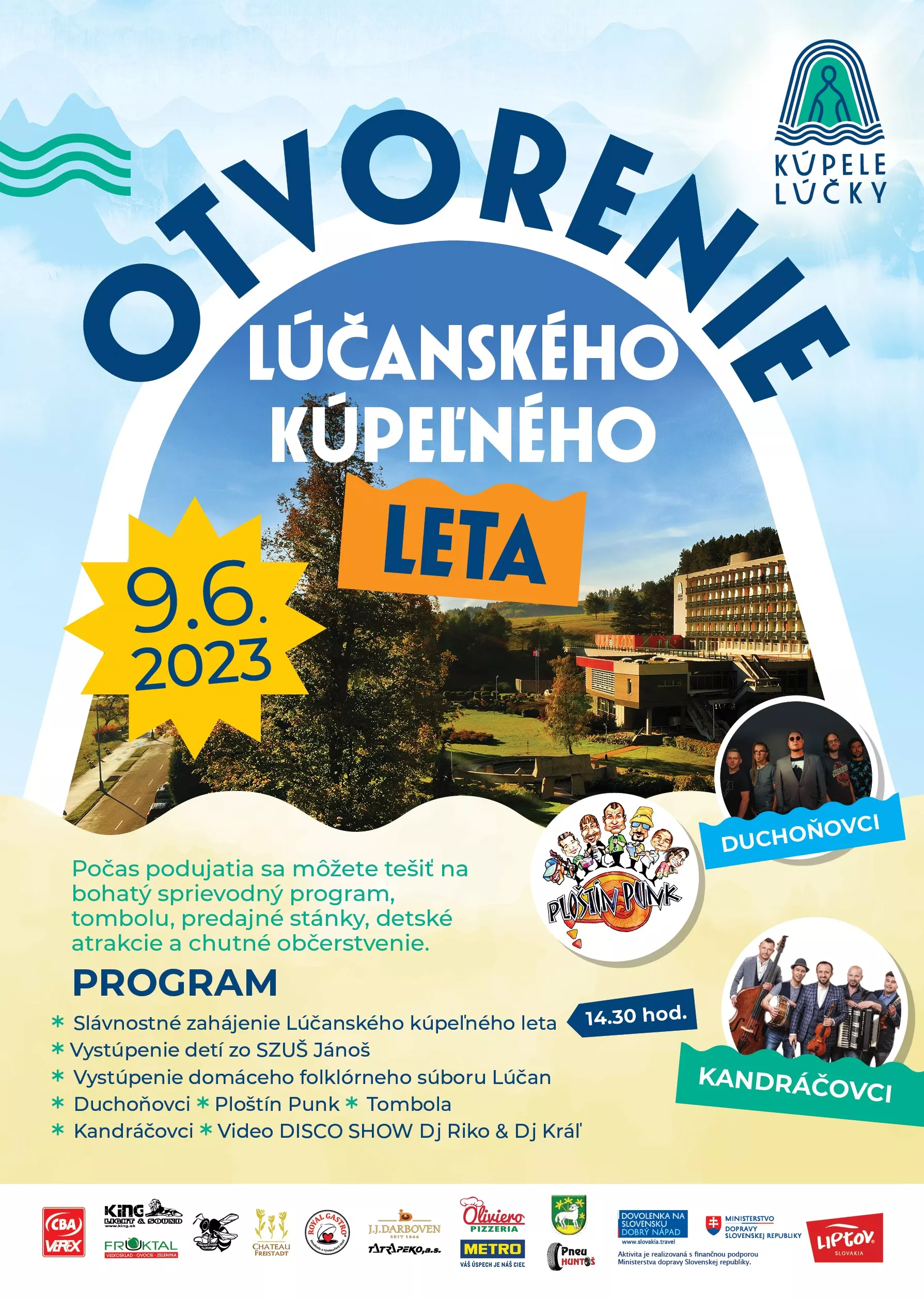 Otvorenie Lúčanského kúpeľného leta