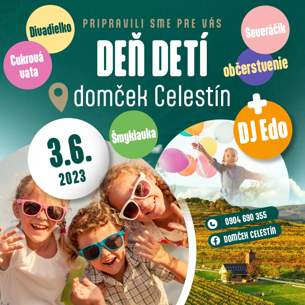 Deň detí na domčeku Celestín 2023