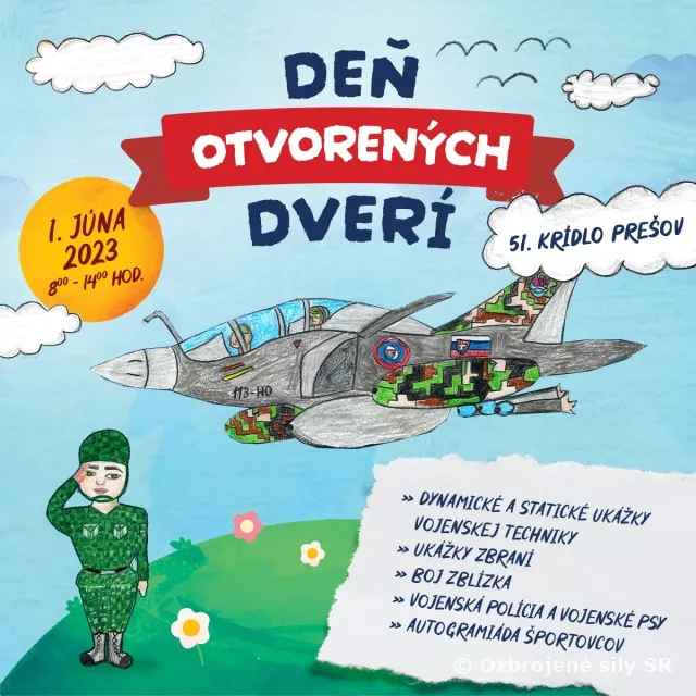 Deň otvorených dverí - 51. krídlo Prešov