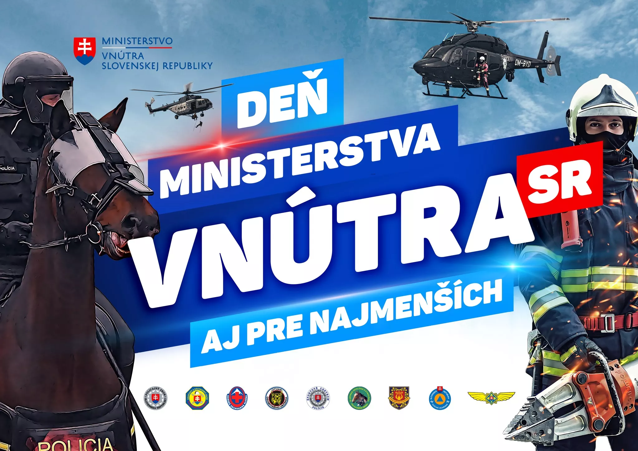 Deň Ministerstva vnútra SR aj pre najmenších
