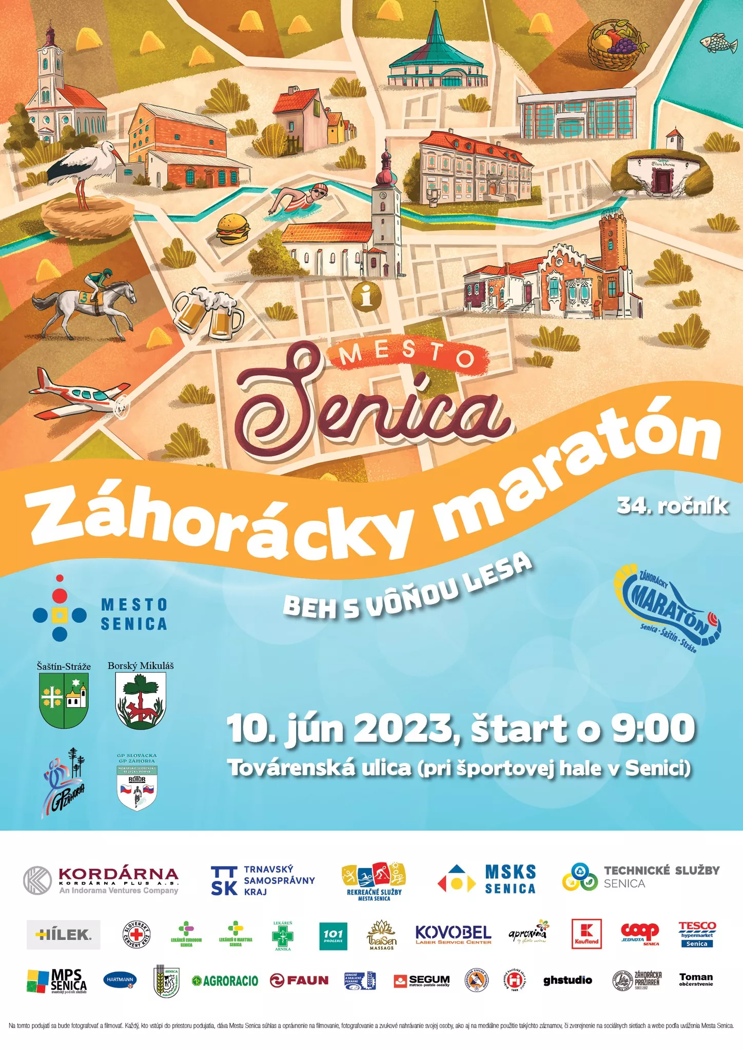 34. Záhorácky maratón
