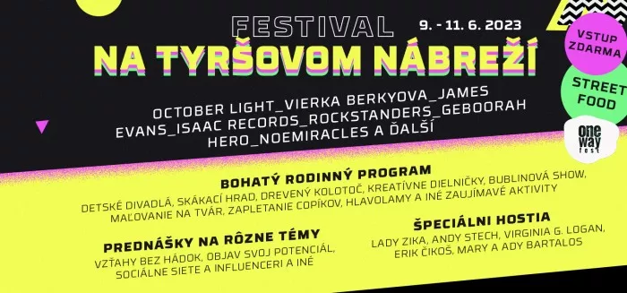 Festival na Tyršovom nábreží