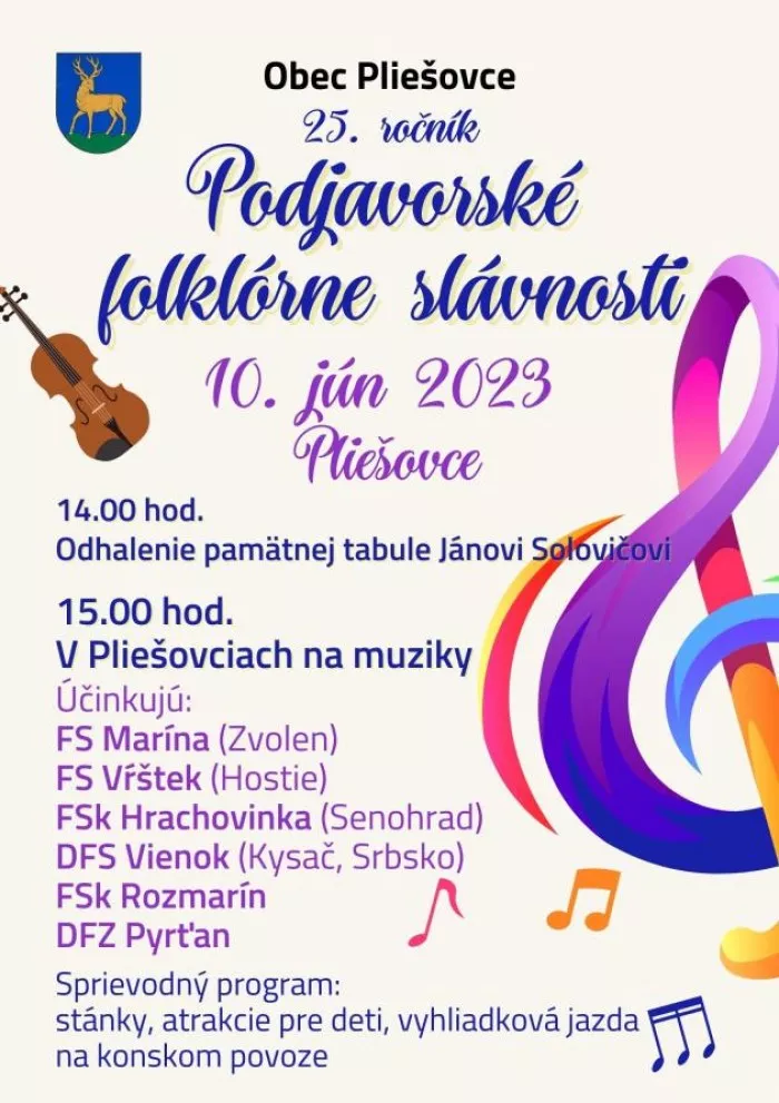 Podjavorské folklórne slávnosti