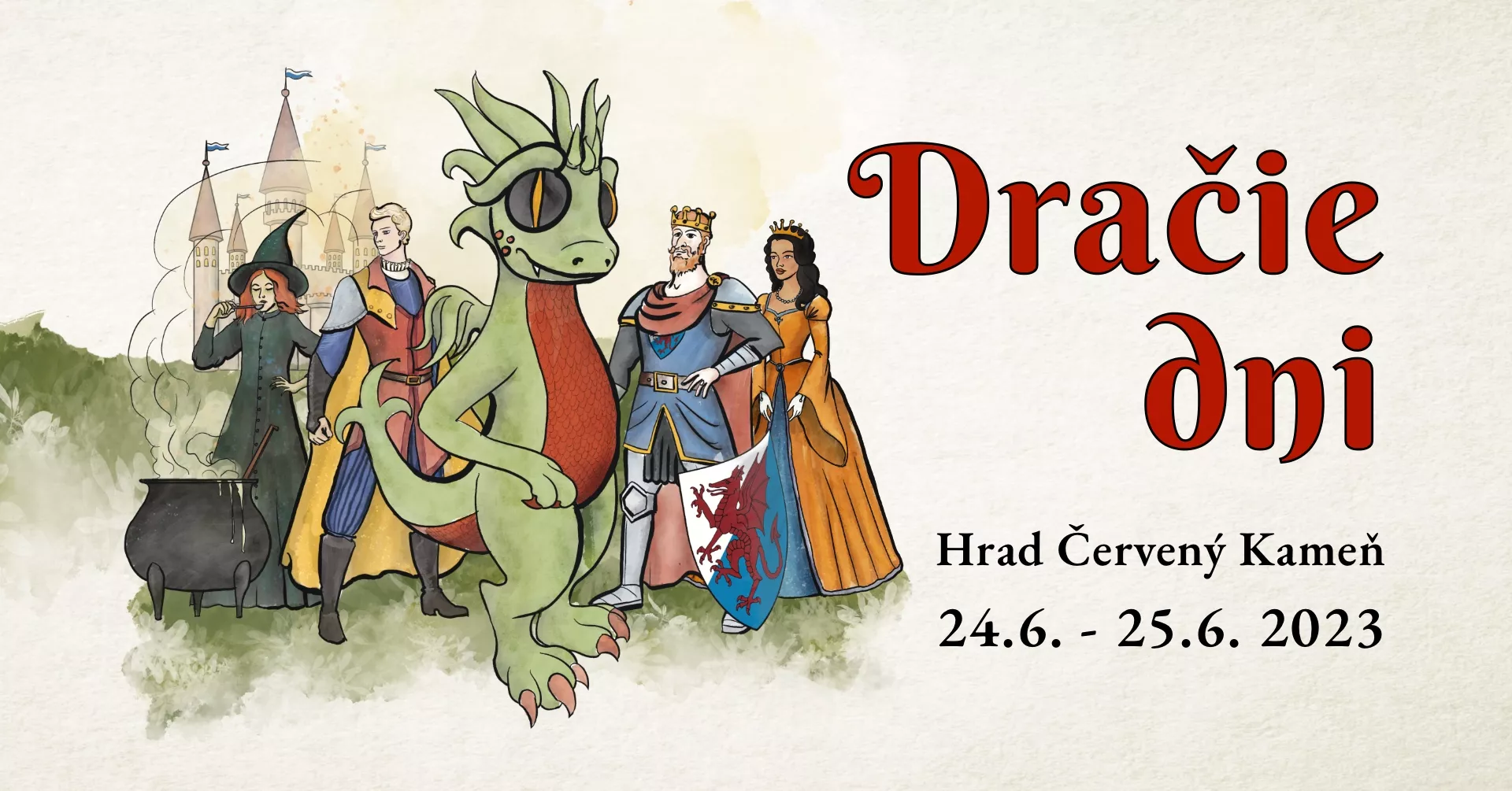 Dračie dni – Hrad Červený Kameň