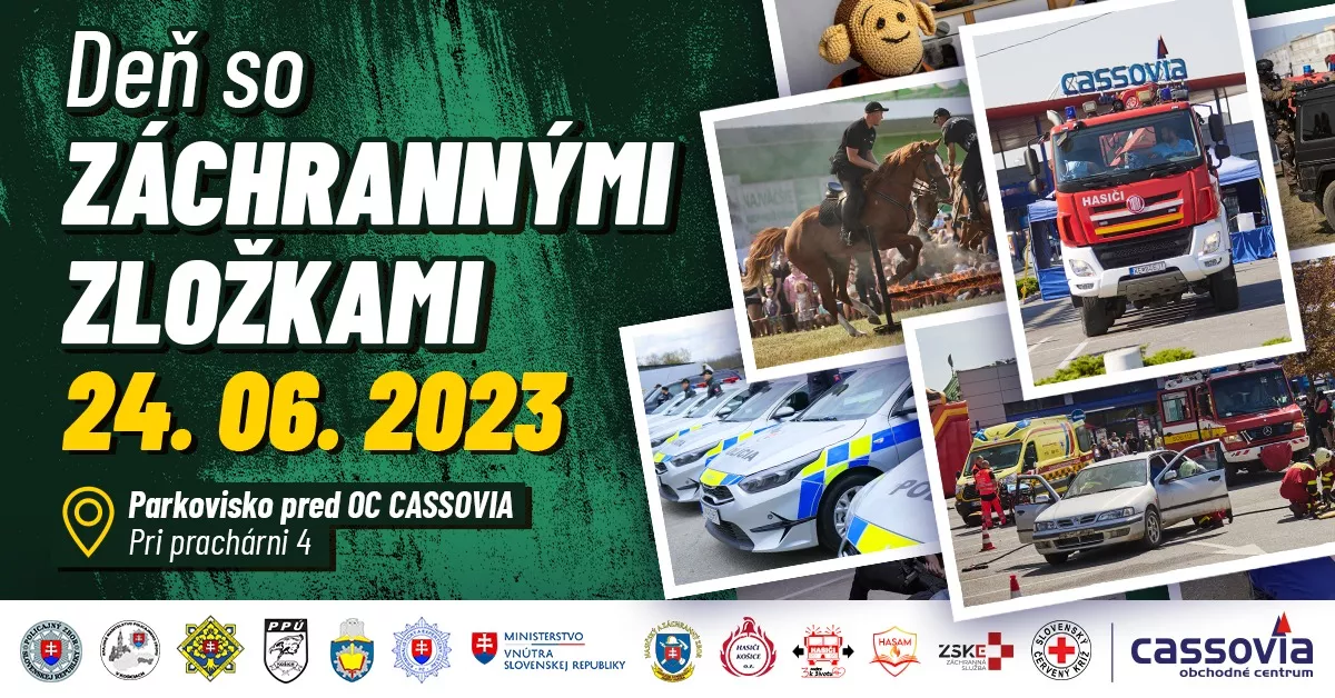 Deň so záchrannými zložkami v OC Cassovia
