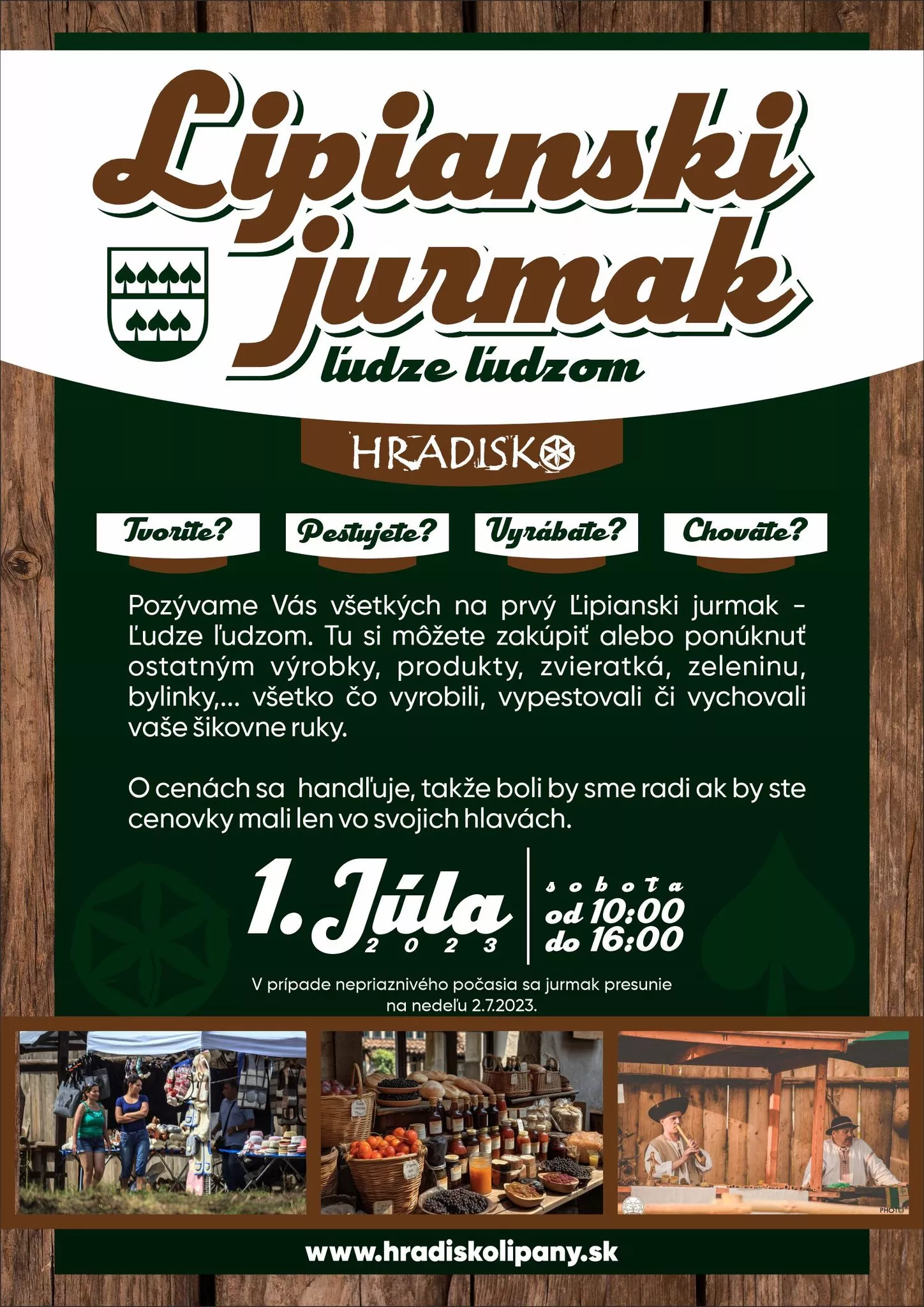 ĽIPIANSKI JURMAK - ĽUDZE ĽUDZOM