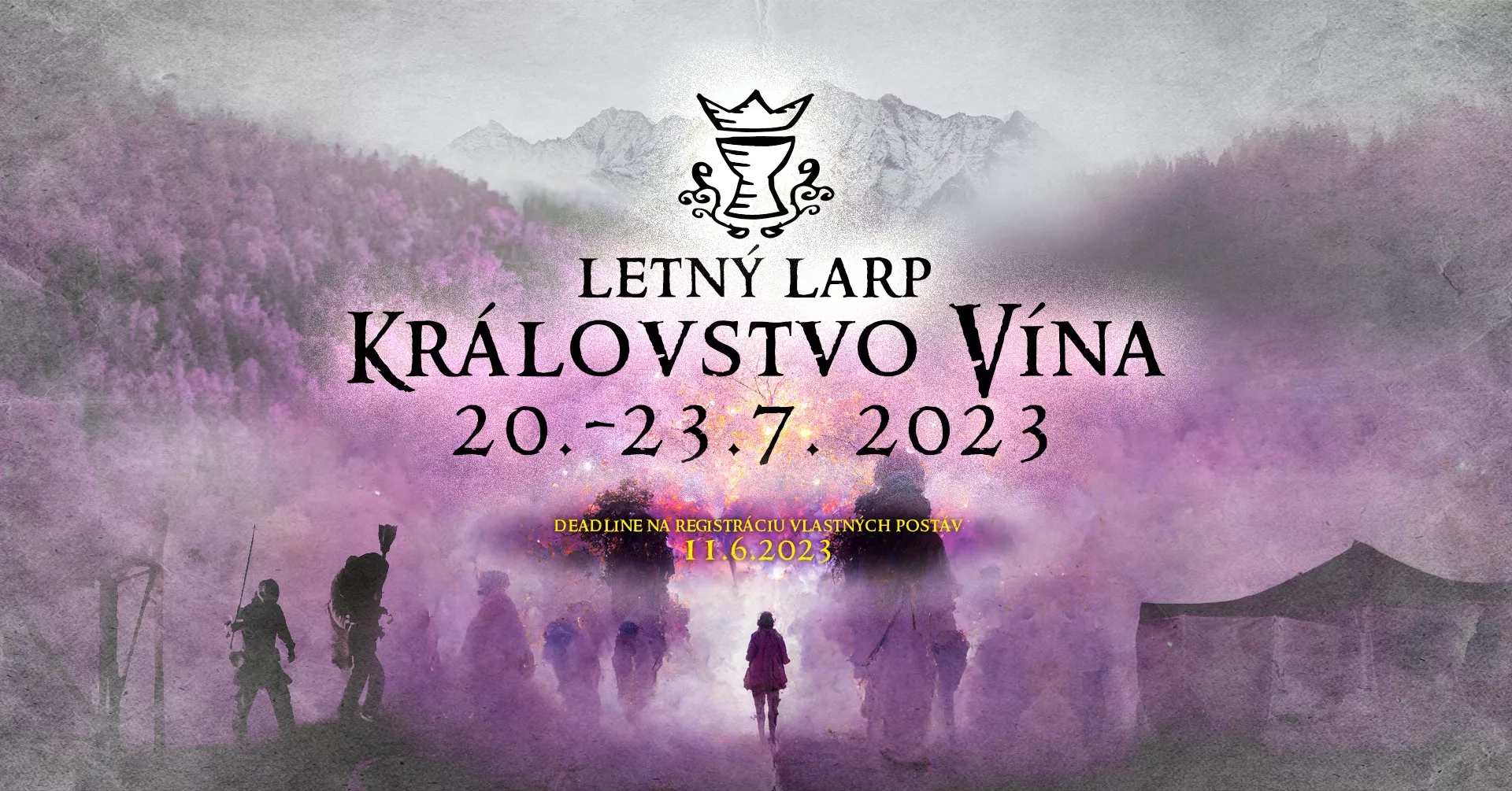 Letný LARP: Kráľovstvo Vína 2023