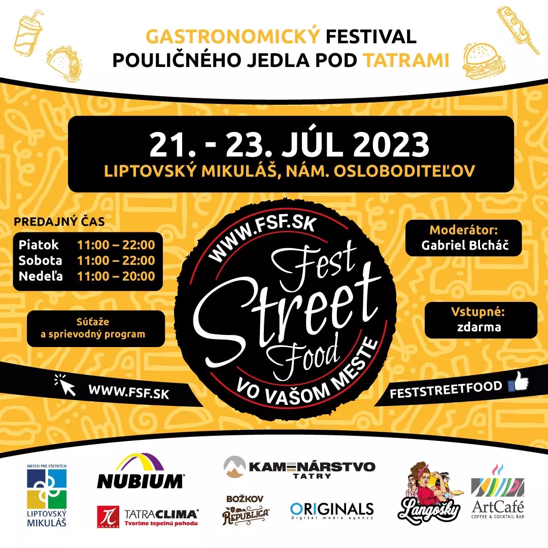 Fest Street Food Liptovský Mikuláš