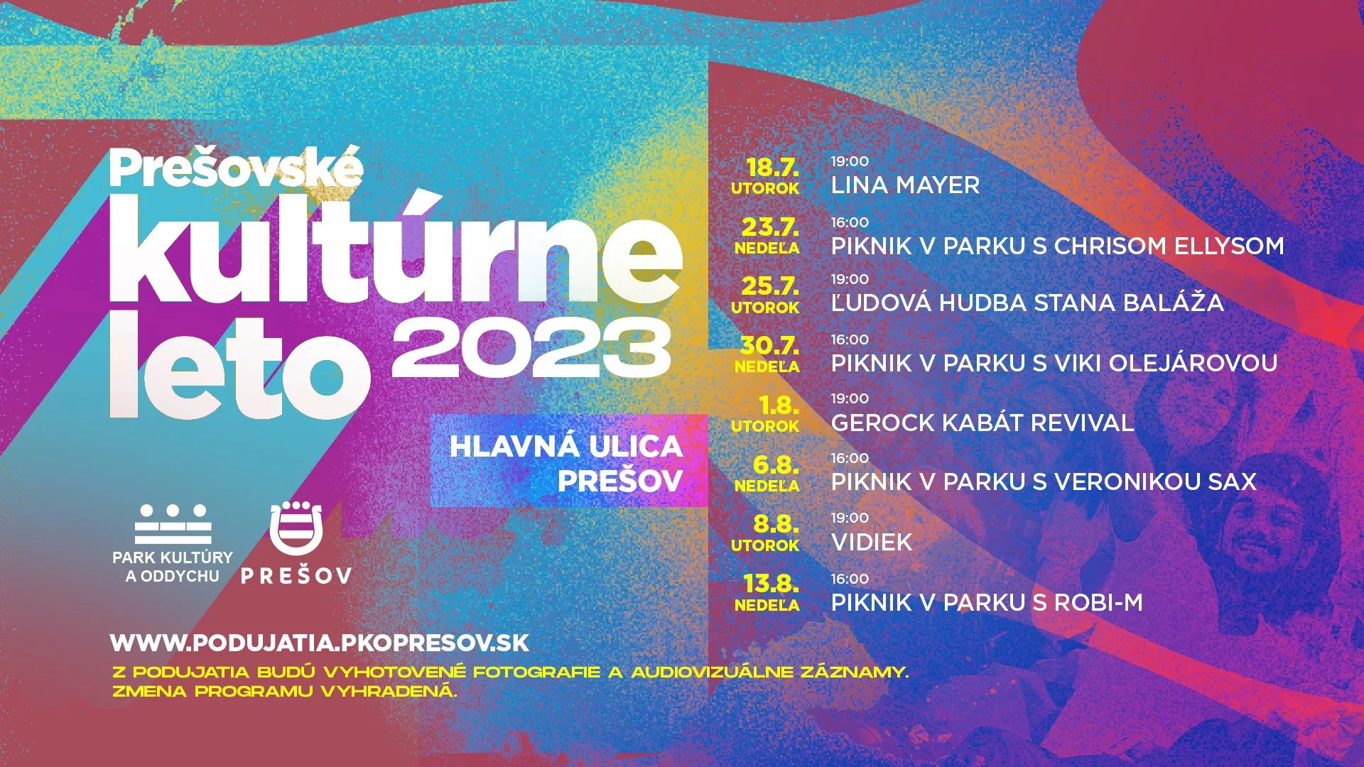 Prešovské kultúrne leto 2023
