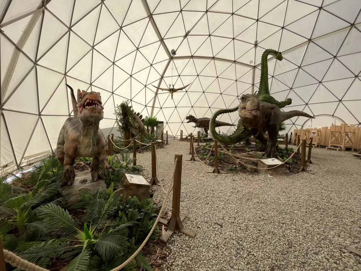 Dinopark Tatry expozícia