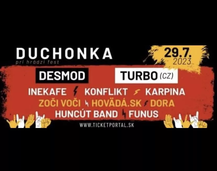 DUCHONKA pri hrádzi fest 2023