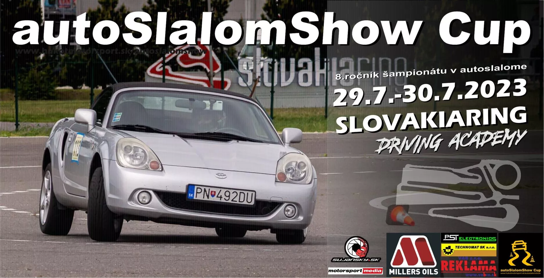 AutoSlalomShow Cup 2023 - Slovakiaring DA