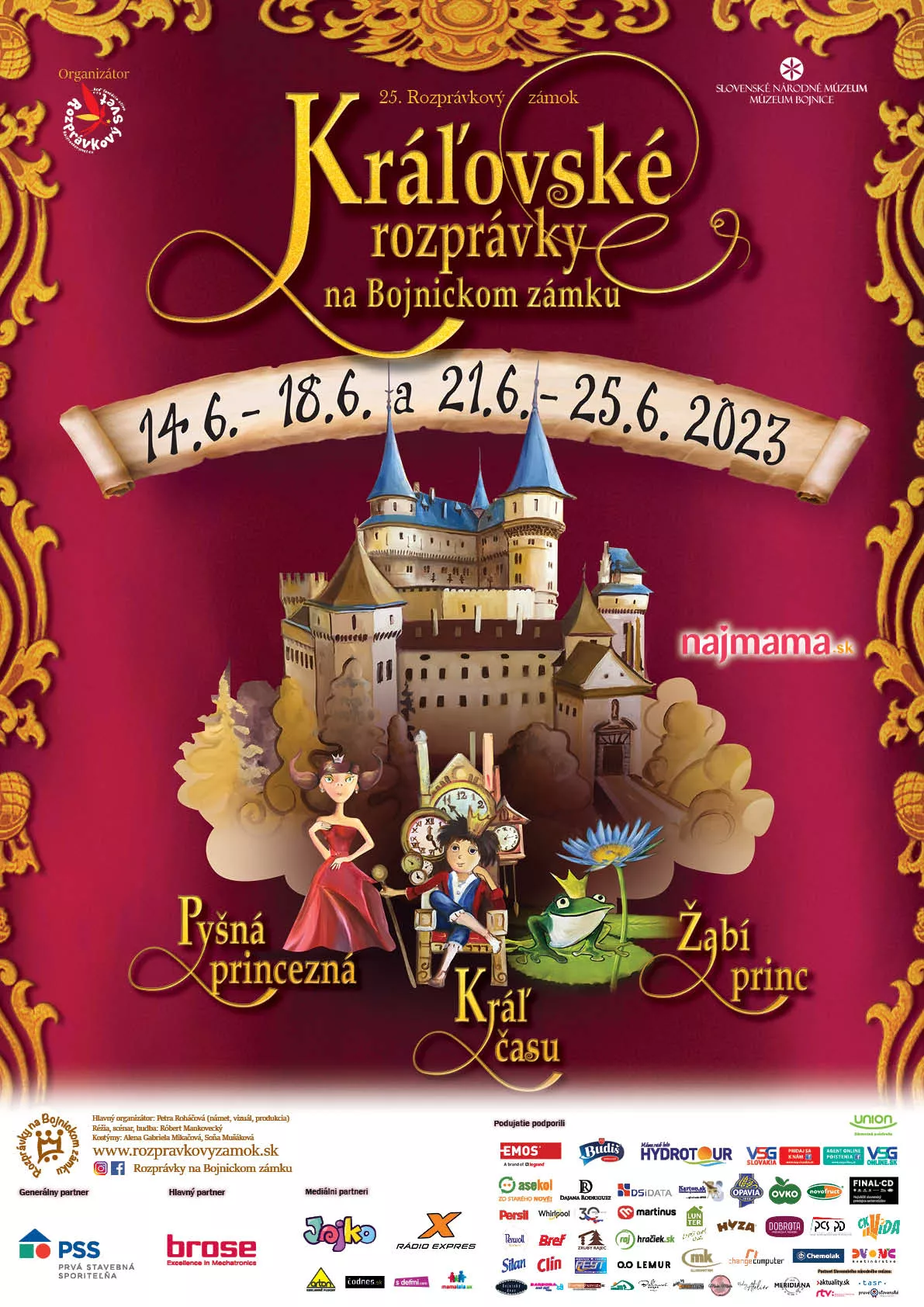 Kráľovské rozprávky na Bojnickom zámku