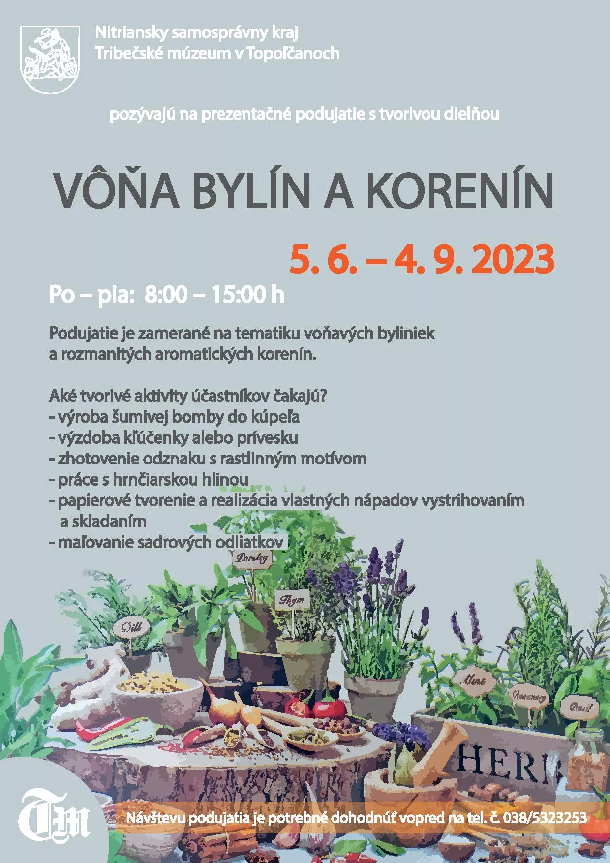 Vôňa bylín a korenín