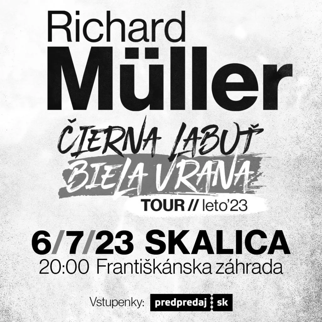 Richard Müller - ČIERNA LABUŤ BIELA VRANA