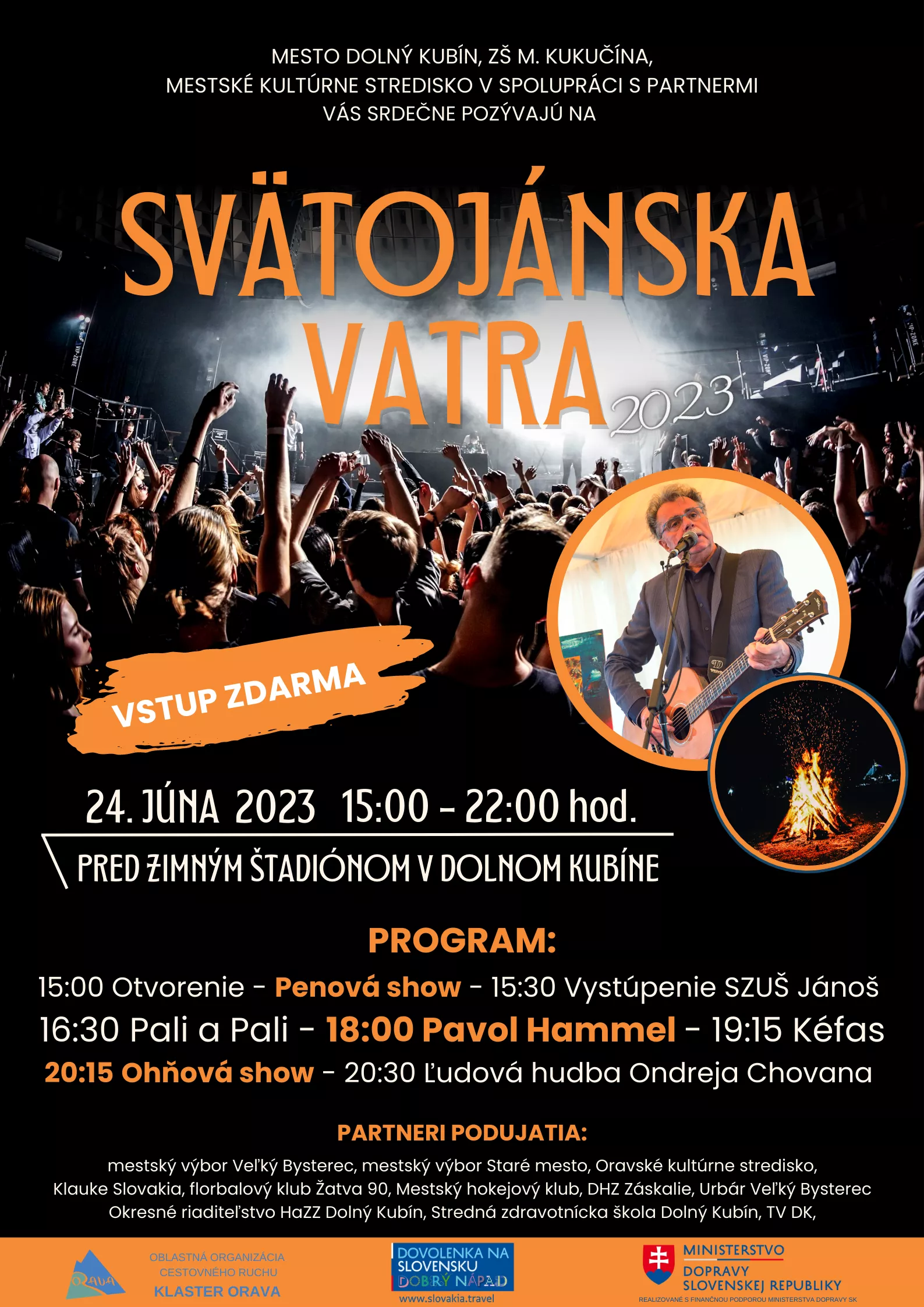 Svätojánska vatra 2023