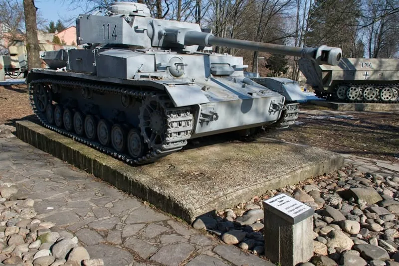 Tank v muzeu SNP