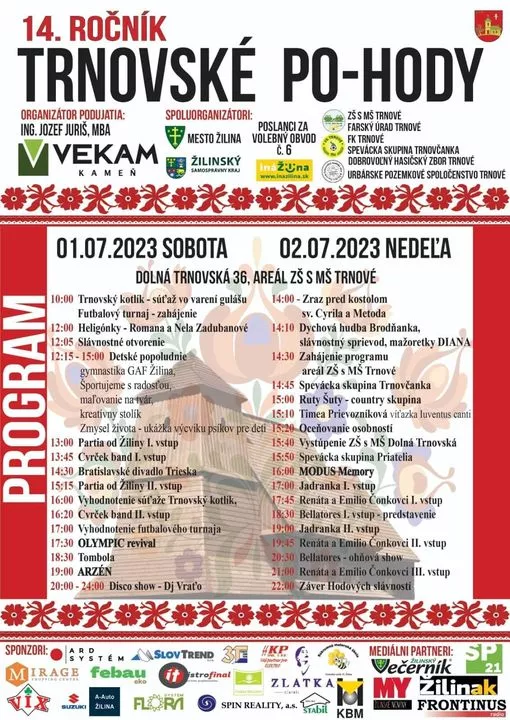 Trnovské hody 2023