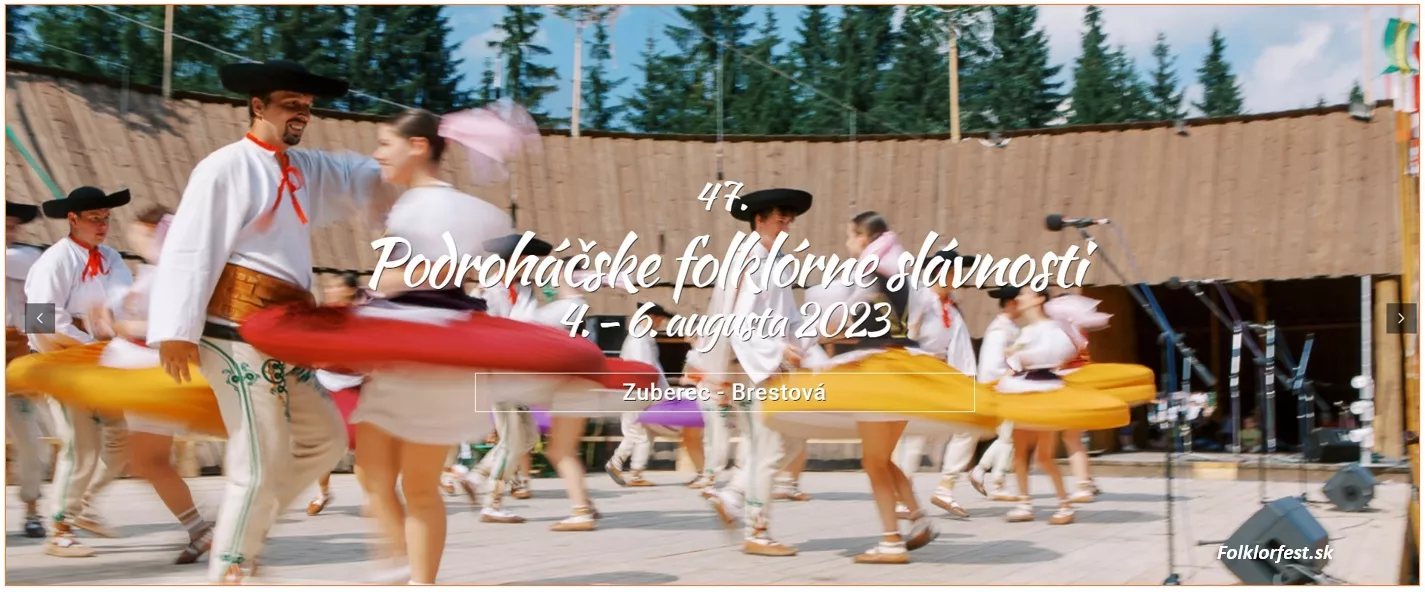 47. Podroháčske folklórne slávnosti 2023
