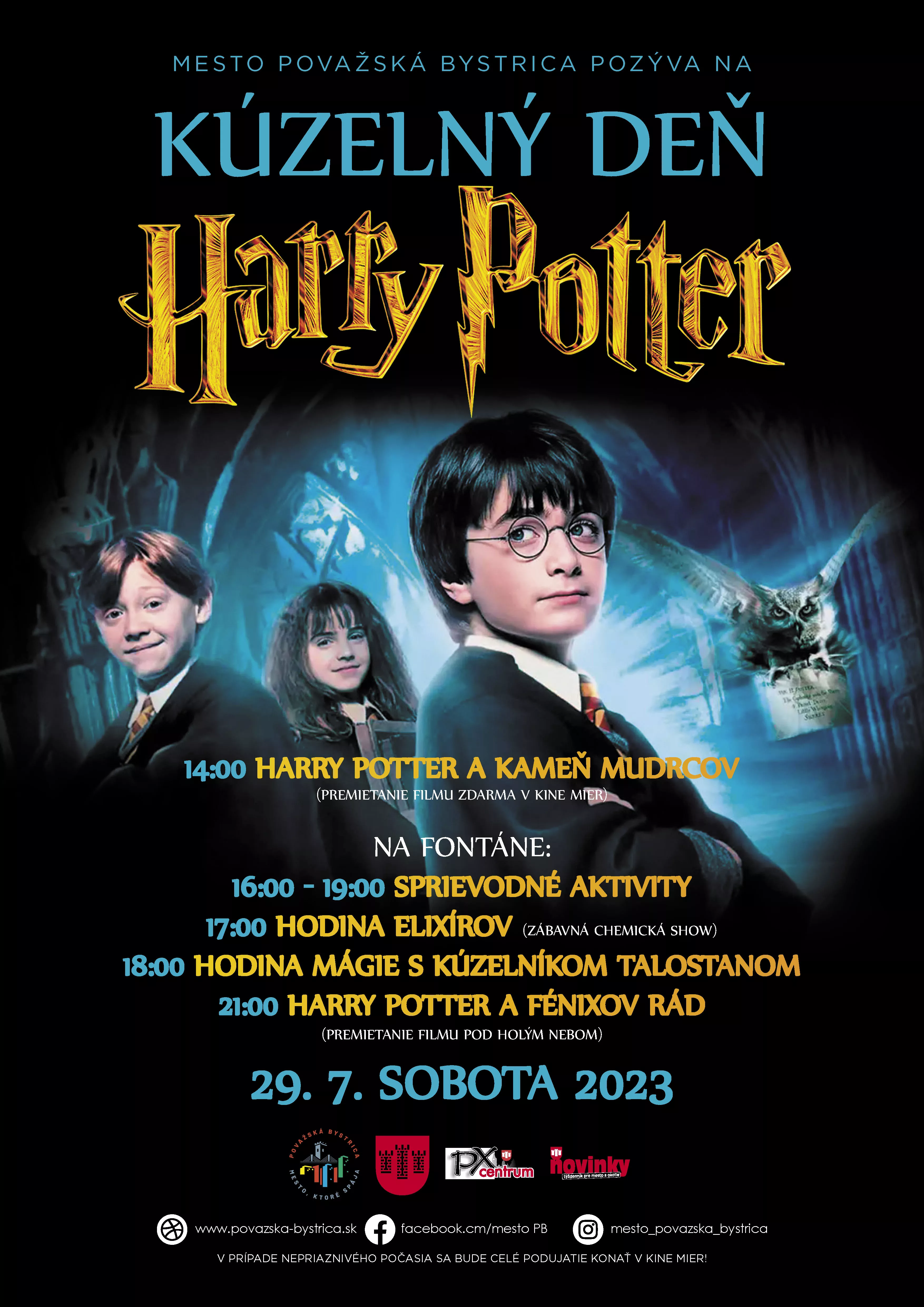 Deň s Harrym Potterom