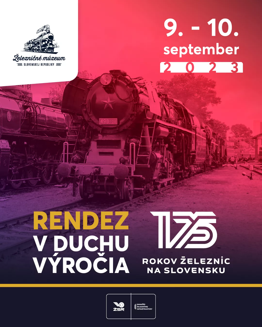 Rendez 2023 - 175 Rokov železníc na Slovensku