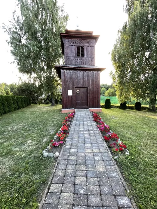 Drevená zvonica v Demänovej