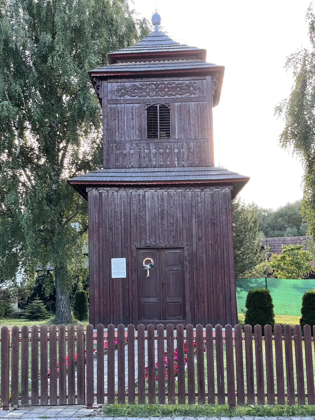 Drevená zvonica v Demänovej